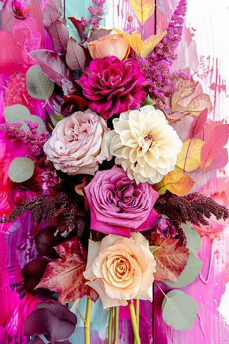 Een uitbarsting van kleur in bloei