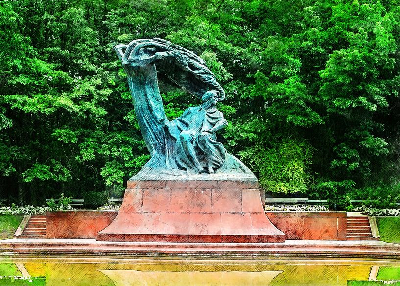 Aquarelles de Varsovie #warsaw par JBJart Justyna Jaszke