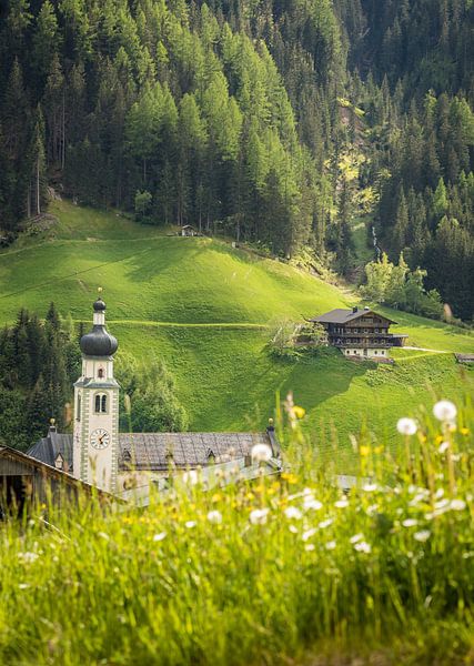 Parish church of St Martin in Innervillgraten, Villgratental valley by Christian Müringer