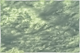 Wolken von Hermann Mock