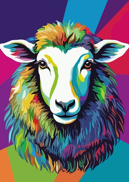 Mouton Style Pop Art par MIROKKU