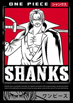 Shanks One Piece by Adam Khabibi