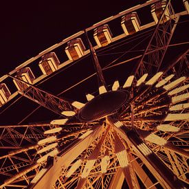 Das Riesenrad von Lyon | Lichter von Frankreich von Carolina Reina