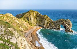 Durdle Door, Dorset, Engeland van Adelheid Smitt