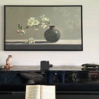 Photo de nos clients: Vase à fleurs par Caprices d'Art, sur toile