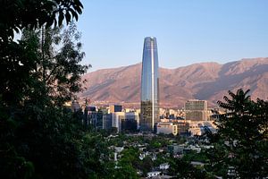 Gran Torre in Santiago, der Hauptstadt von Chile