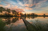 Zonsopkomst bij steiger van Moetwil en van Dijk - Fotografie thumbnail