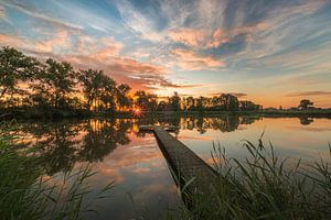 Zonsopkomst bij steiger van Moetwil en van Dijk - Fotografie