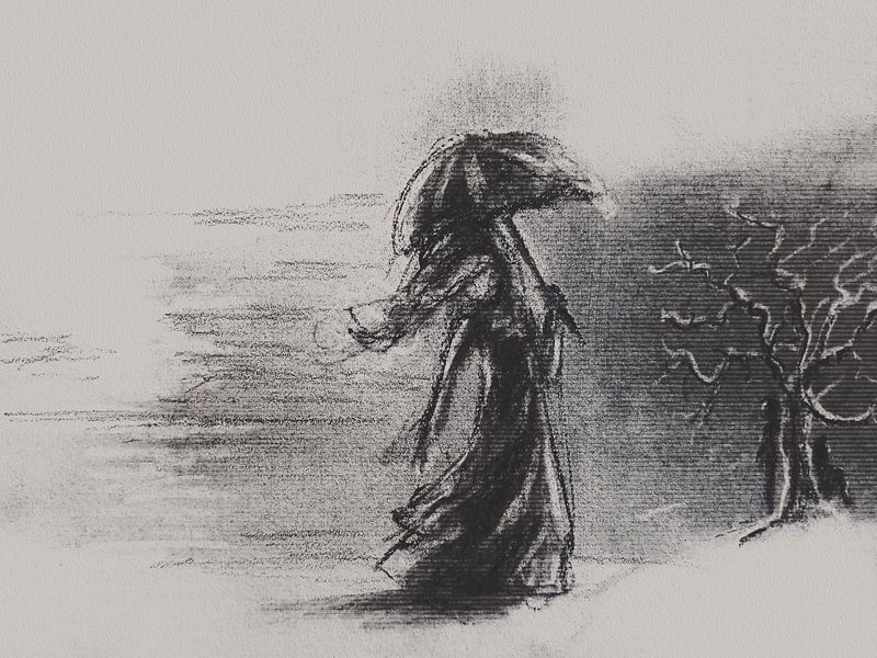 The rainstorm by Emiel de Lange