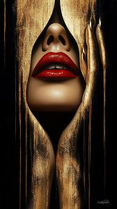 gold - schwarz - rot