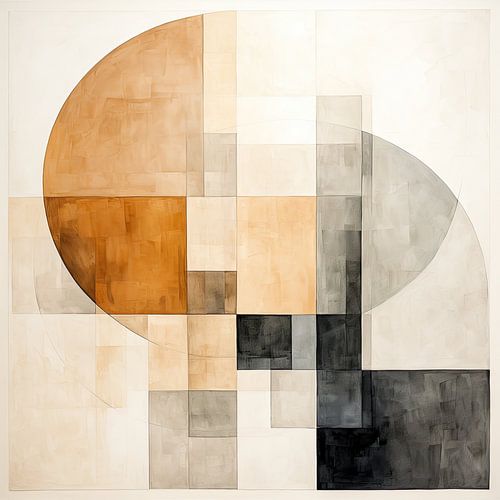 Geometric Abstract | Abstract Art with Colour