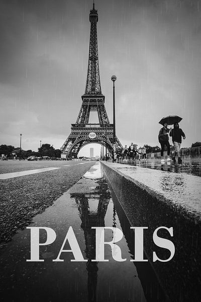 Städte im Regen: Paris III von Christian Müringer