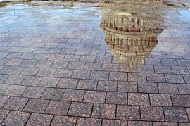 Abstrakte Stadtlandschaft in Washington Stadt der Vereinigten Staaten von Carolina Reina Photography