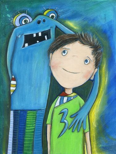 Matti and the swimming pool monster by Sonja Mengkowski