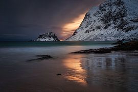 Haukland-Strand von Wojciech Kruczynski