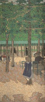 Onder de bomen, Edouard Vuillard