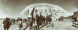 Abou Simbel/Égypte sur Hermann Mock