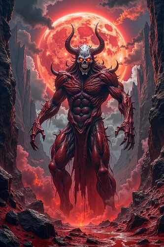 SANGUROTH - De rode duivel onder de bloedmaan