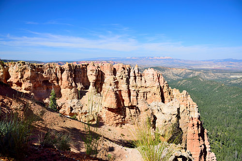 Schitterend uitzicht bij Black Birch Canyon