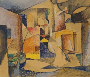 Albert Gleizes - Compositie (1915) van Peter Balan