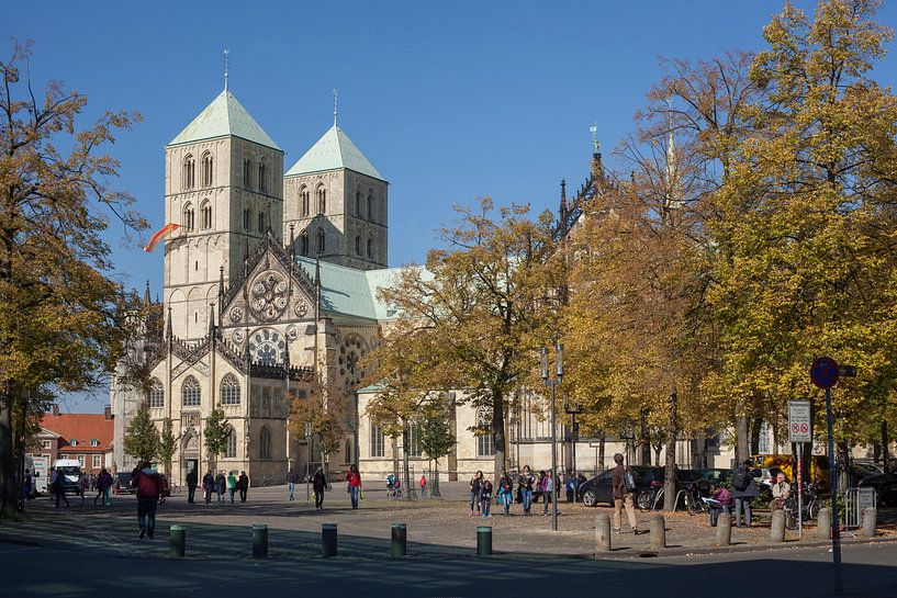 Muenster in Westphalia : St.Paulus-Dom, Domplatz I Church St.Paulus-Dom, M�nster in Westphalia , Nor by Torsten Krüger
