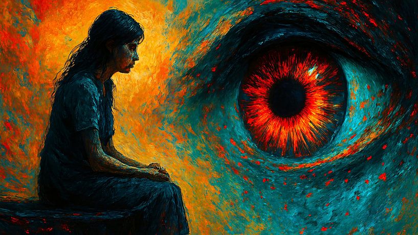 Im Angesicht der Einsamkeit von A.D. Digital ART