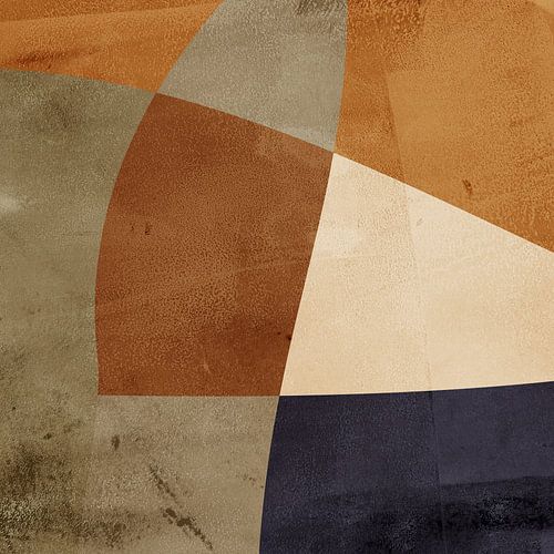 Abstracte vormen in neutrale kleuren nr. 2