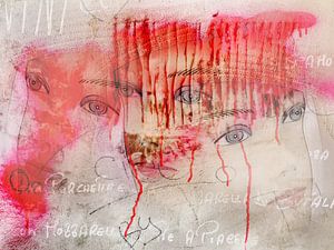 Three young faces