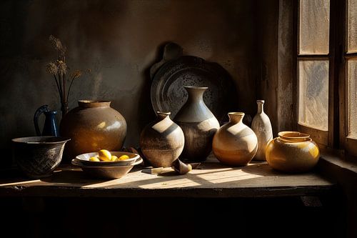 Ländliches Stillleben "Zen"