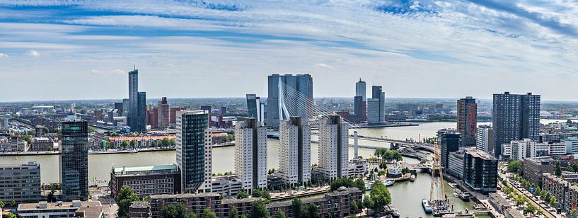 Panorama richting Rotterdam Zuid von Midi010 Fotografie