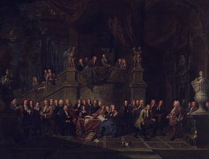 Die Gilde der jungen Fußsoldaten, Balthasar van den Bossche, 1711