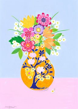 Bloemen Harmonie Vaas van Isabelle Brent
