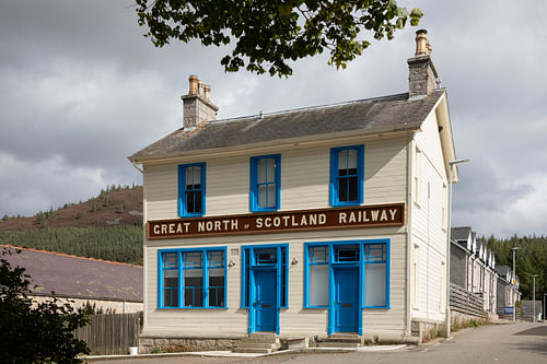 Great North of Scotland Railway building, Braemar, on Royal Dees