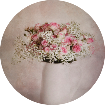 Stilleven met rozen van Claudia Moeckel