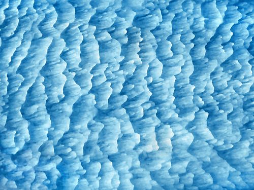 Ice structure in Blue (Denim)