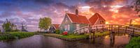 Zaanse Schans Panorama by Dennis Donders thumbnail