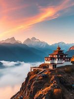 Temple on the mountain