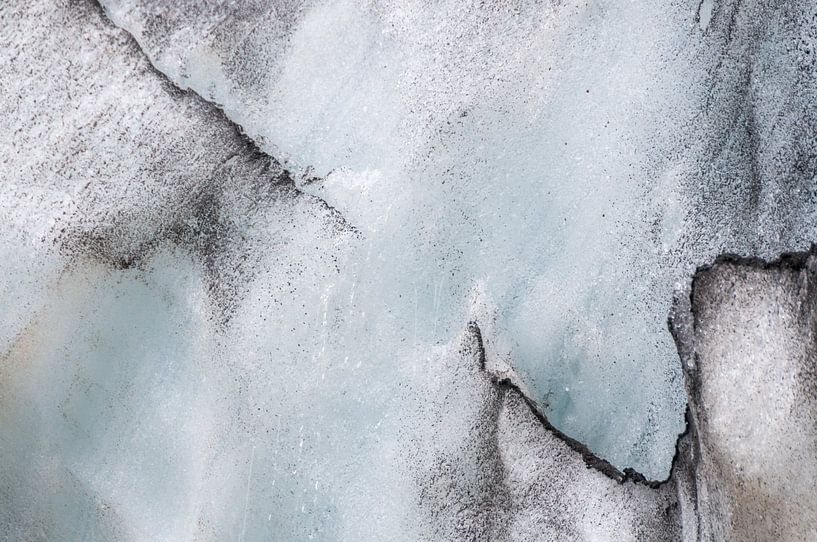 Abstrakte Formen und Farben von Eis | Island von Photolovers reisfotografie