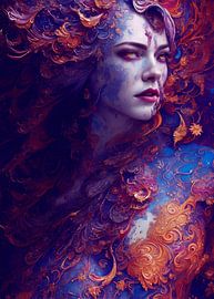 De sluier van Nocturna van Biljana Zdravkovic