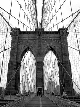 Brooklyn Bridge - New York City van Carmen Fotografie