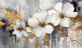 Fleur en relief 3D sur Alfi Aminuddin