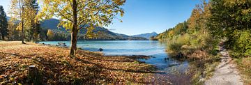 prachtig herfstlandschap aan de Walchensee, wandelpad alo van SusaZoom