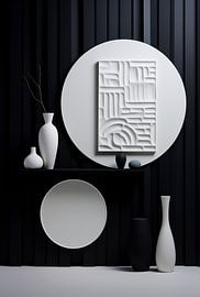 Kontrast der Einfachheit von Art-House