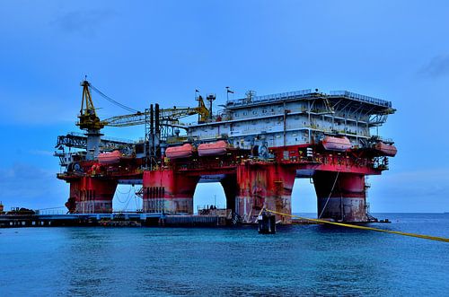 Platformschip Safe Concordia in Curaçao