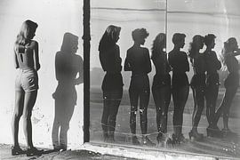 Vrouw in de spiegel van Dunto Venaar