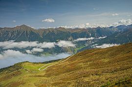 Blick vom Stubnerkogel bei Bad Gastein von Alexander Ließ
