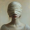 Portret Beige van Kunst Kriebels thumbnail