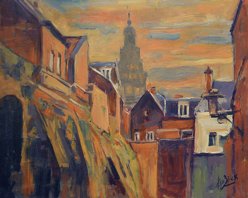 Stadsmuur aan de Predikherengang