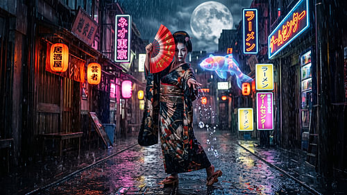 Japon, geisha