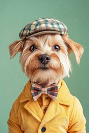 Norfolk Terrier by Poster Art Shop